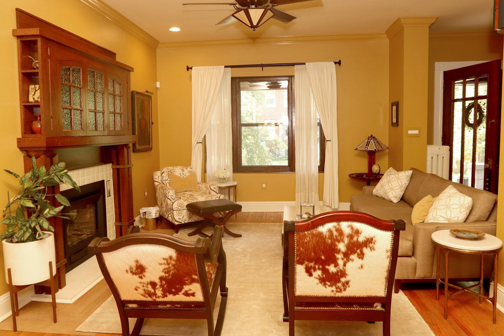 At Home- The Wolkoff's home in Compton Heights